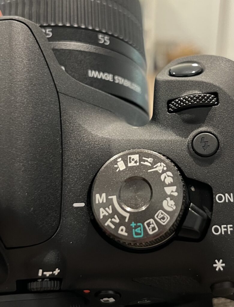Cameras mode dial
